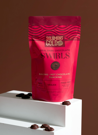Dark Chocolate Swirls 58% - 150g