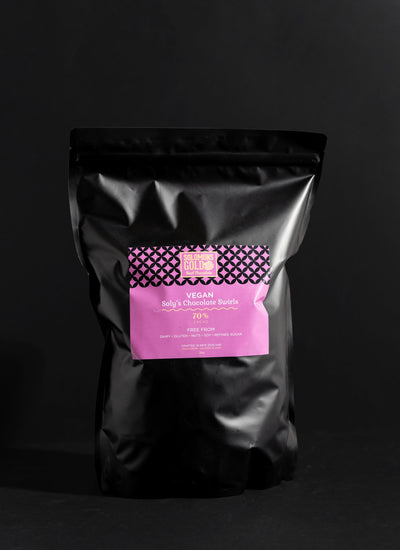 Soly's Chocolate Swirls 70% Cacao, 500g & 2kg - Refined Sugar Free